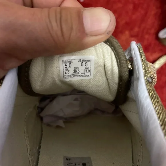 VANS Chunky Glitter Old Skool Womens Shoes - Picture 15 of 16